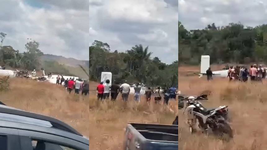 TRAGEDIA EN BOLÍVAR: Aeronave se estrelló a los pocos minutos de despegar y sus dos ocupantes fallecieron