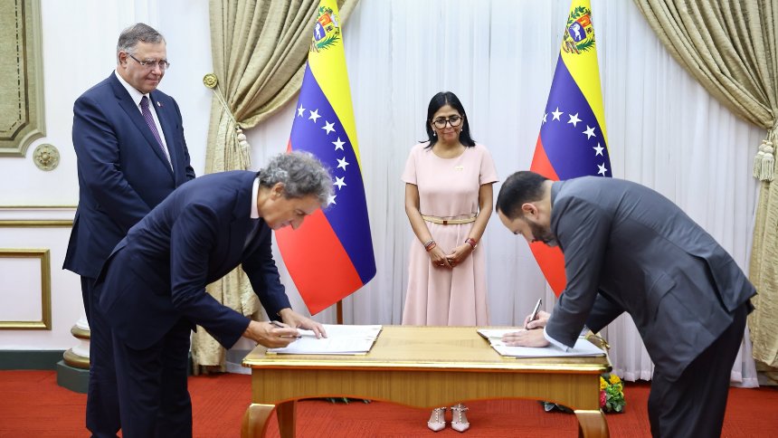 Pdvsa firmó memorando de entendimiento con filial de gigante petrolero francés